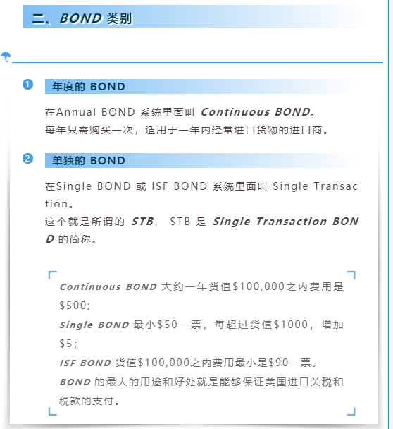 美國清關(guān)會用到的必備：BOND和POA是什么？